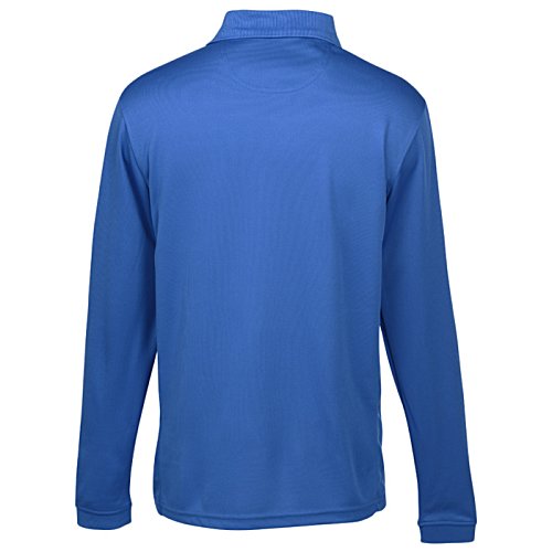 Additional Image 1 - a blue long sleeved shirt