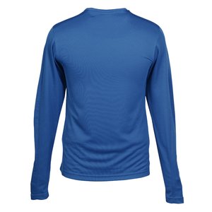 Additional Image 2 - a blue long sleeved shirt