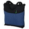 a blue and black bag