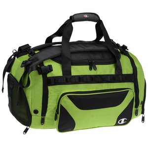 Additional Image 1 - a green and black duffel bag