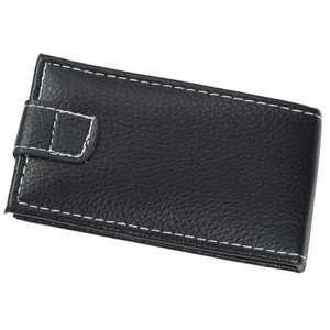 Additional Image 1 - a black wallet with a buckle