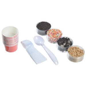 Additional Image 1 - a group of small containers with a spoon