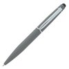 View Image 5 of 6 of Denver Soft Touch Stylus Twist Metal Pen