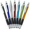 View Image 2 of 6 of Waverly Soft Touch Stylus Pen - Metallic - Chrome