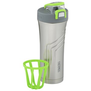 Additional Image 2 - a grey and green water bottle