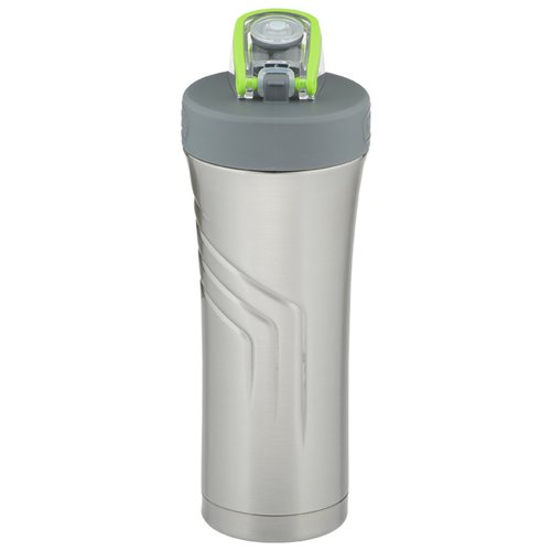 Additional Image 3 - a grey and black water bottle