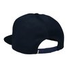 a black hat on a white background