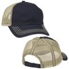 View Image 5 of 7 of Mega Washed Cotton Twill Trucker Cap