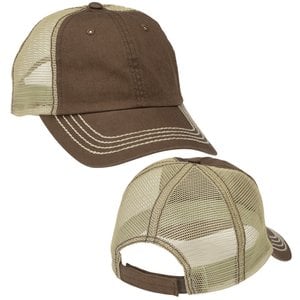 Additional Image 1 - a brown and tan hat