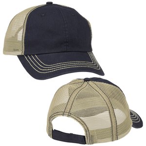 Additional Image 4 - a black and tan baseball cap