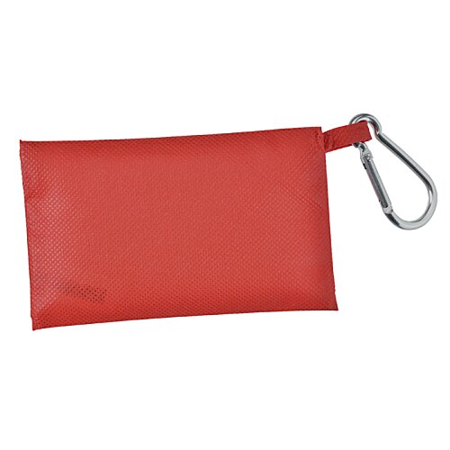 Additional Image 3 - a red bag with a silver handle