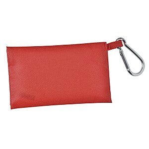 Additional Image 3 - a red bag with a silver handle