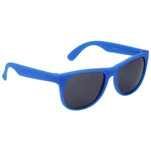 Additional Image 1 - a pair of blue sunglasses