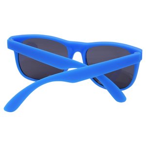 Additional Image 2 - a pair of blue sunglasses