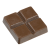 View Image 2 of 4 of Gourmet Belgian Chocolate Square - 1/2 oz.