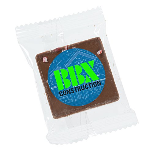 Additional Image 2 - a plastic bag with a blue circle and green text