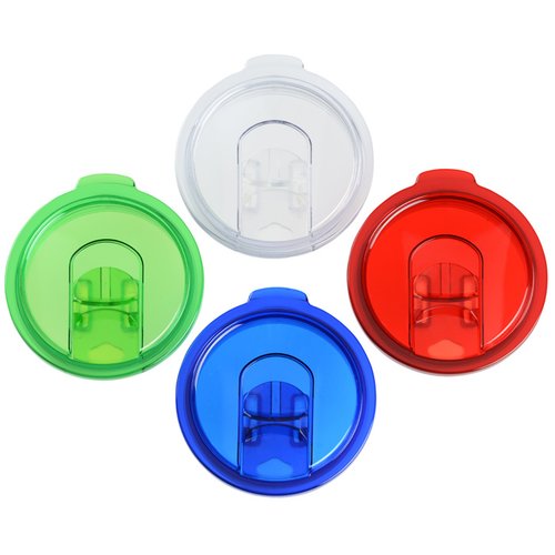 Additional Image 2 - a group of colorful plastic caps