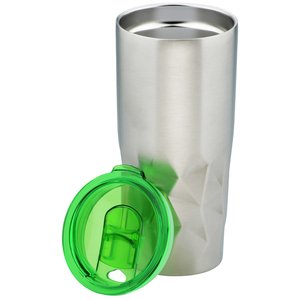 Additional Image 1 - a silver and green cup