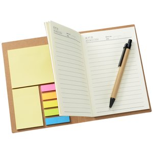 Additional Image 2 - a pen and notepad with sticky notes