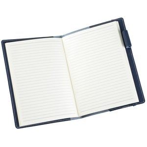 Additional Image 1 - a open notebook with a black cover