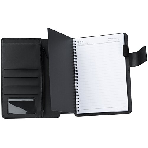 Additional Image 1 - a black open book with a white cover