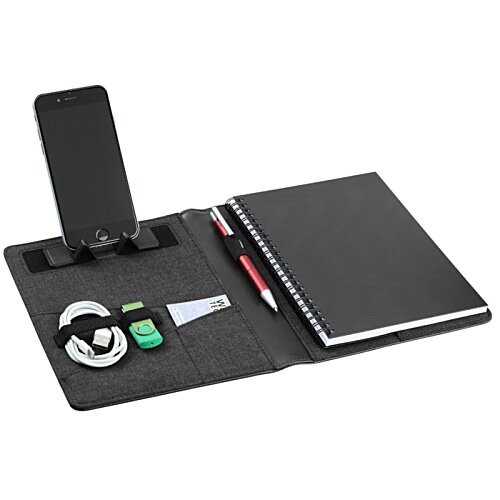 Additional Image 1 - a black gaming console with a rectangular object