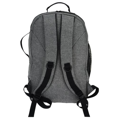 Additional Image 2 - a grey backpack with black straps