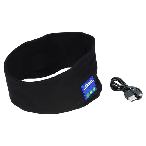 Additional Image 1 - a black beanie with a blue label