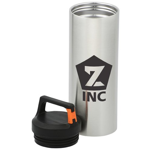 Additional Image 2 - a silver can with a black handle