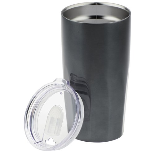 Additional Image 1 - a black cylindrical container with a lid