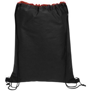Additional Image 2 - a black drawstring bag