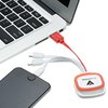 View Image 2 of 4 of Flashing 3-in-1 Charging Cable - 24 hr