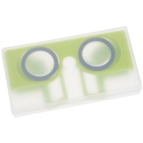 Additional Image 5 - a green and white rectangular object with black circles