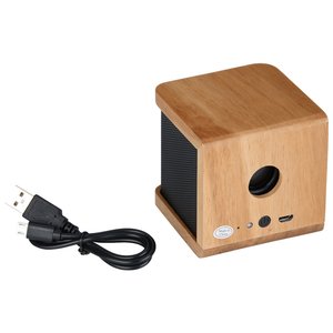 Additional Image 1 - a wooden box with a black cord