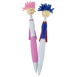 Additional Image 1 - a couple of pens with faces