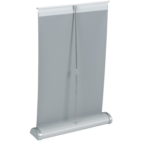 Additional Image 2 - a white roll up banner
