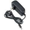 a black power cord with a white background