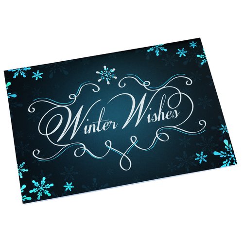 Additional Image 2 - a blue card with white writing