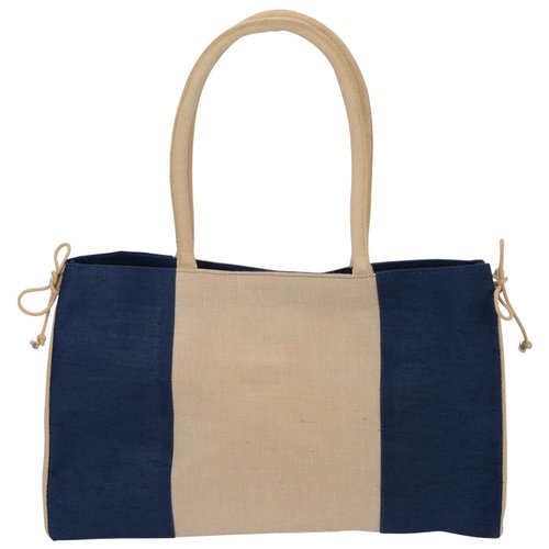 Additional Image 1 - a blue and tan bag