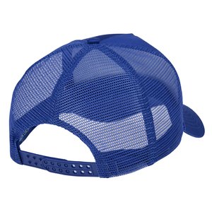 Additional Image 1 - a blue cap with a mesh back