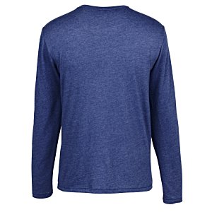 Additional Image 1 - a blue long sleeved shirt