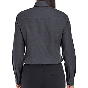 Additional Image 2 - a back view of a purple shirt