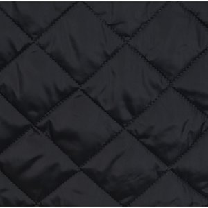 Additional Image 2 - a black quilted surface with square patterns