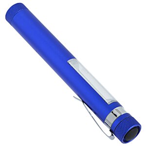 Additional Image 2 - a blue pen with a silver cap