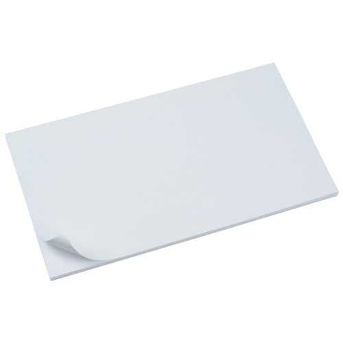 Additional Image 1 - a white rectangular object with a curled corner