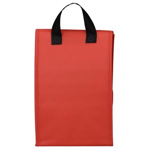 Additional Image 1 - a red bag with black handles