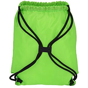 Additional Image 2 - a green bag with black straps