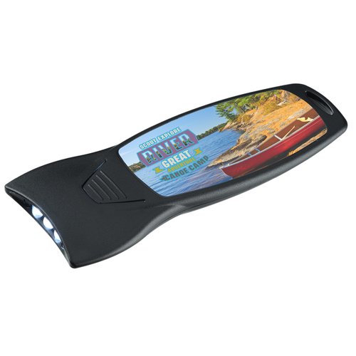 Additional Image 2 - a black remote control with a colorful cover