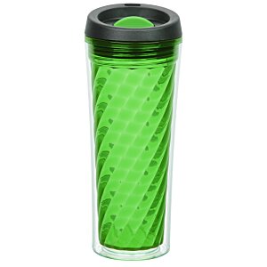 Additional Image 1 - a green cup with a black lid