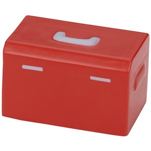 Additional Image 1 - a red box with a silver handle